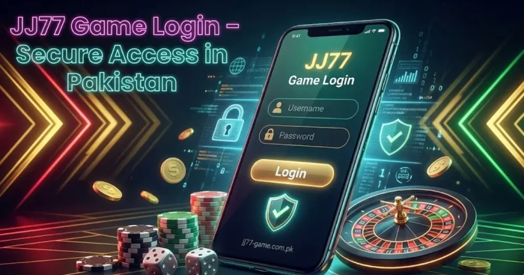 JJ77 Game Login – Secure Account Access in Pakistan